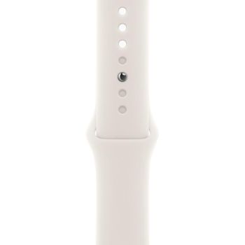 Apple Watch Series 11, 42 mm, Space Gray Aluminum Starlight Sport Band M/L